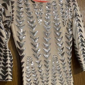 Lulus mini sequined dress